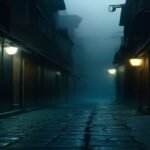 10 Best Time-Travel and Time-Slip K-Dramas to Watch in 2026 Cinematic scene of a misty old Korean alley at night merging into a modern city skyline, evoking time-travel K-dramas
