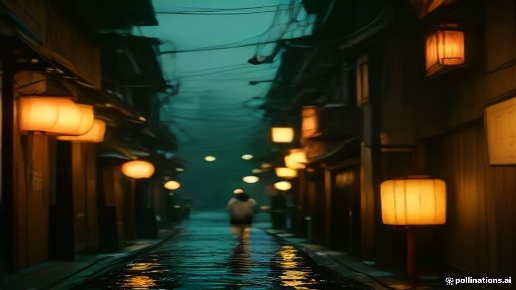10 Best Japanese Dramas for Beginners in 2026: The Perfect Start to J-Drama Quiet Tokyo side street at night with glowing lanterns and a cozy restaurant in the rain